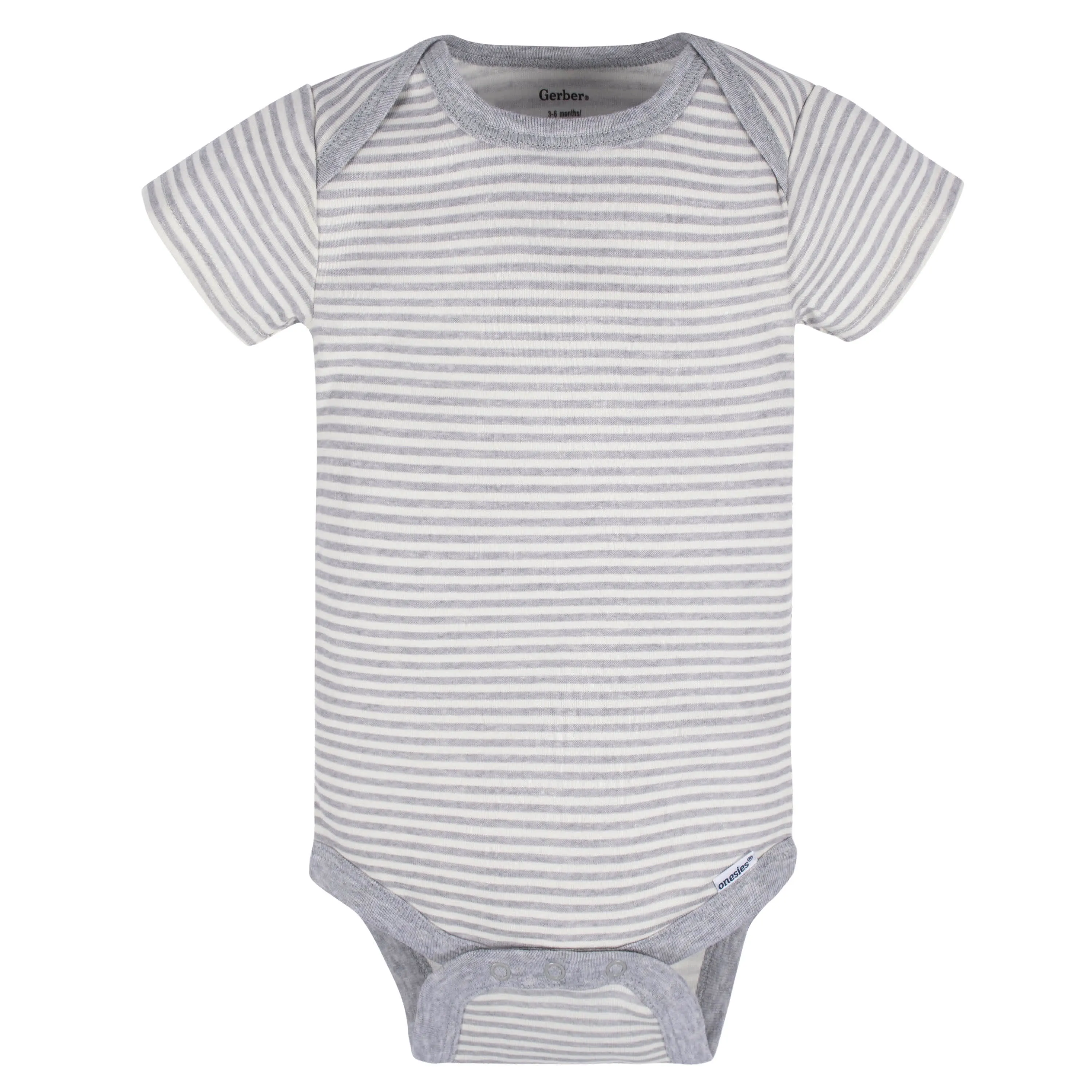 8-Pack Baby Neutral Happy Veggies Onesies Bodysuits