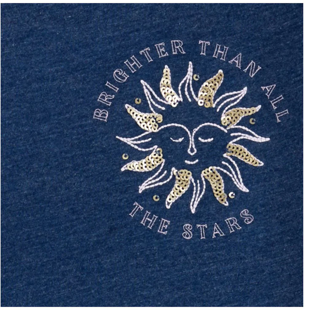 Oshkosh Kid Brighter Then All The Stars Graphic Tee