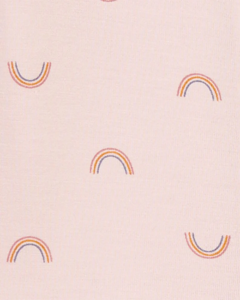 Carter's Rainbow Zip-Up PurelySoft Sleep and Play ECOVERO