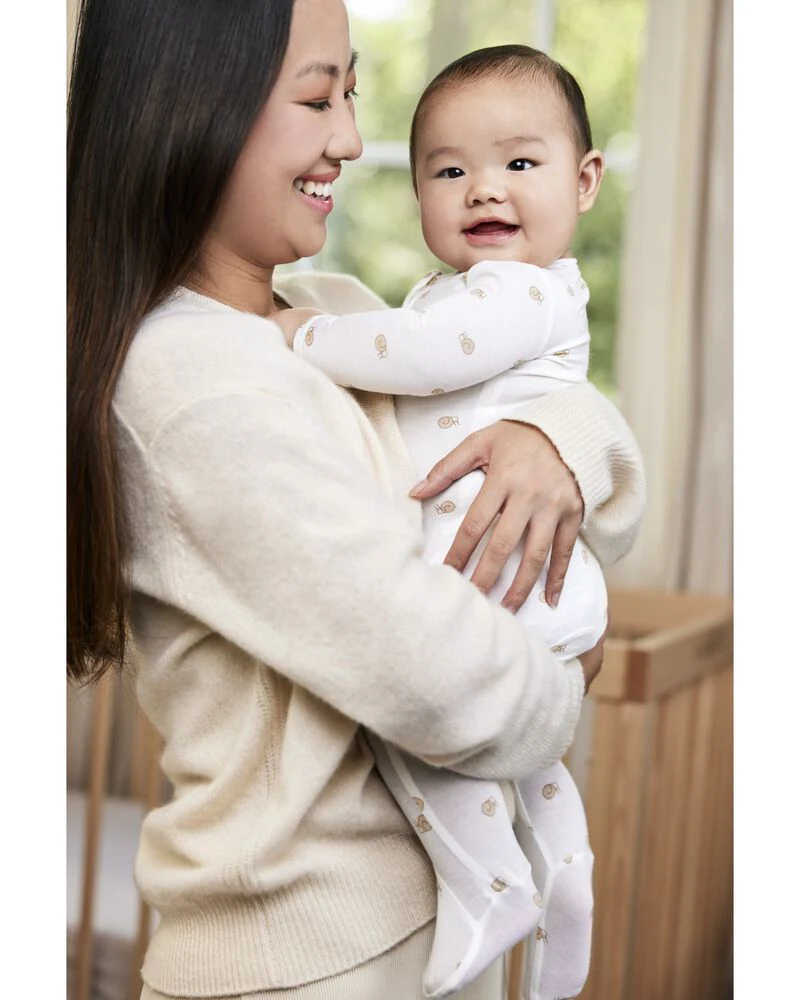 Carter's Zip-Up PurelySoft Sleep and Play ECOVERO