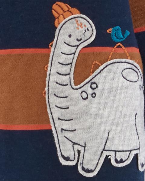 Carter's Baby Dinosaur 2-Way Zip Cotton Sleep & Play