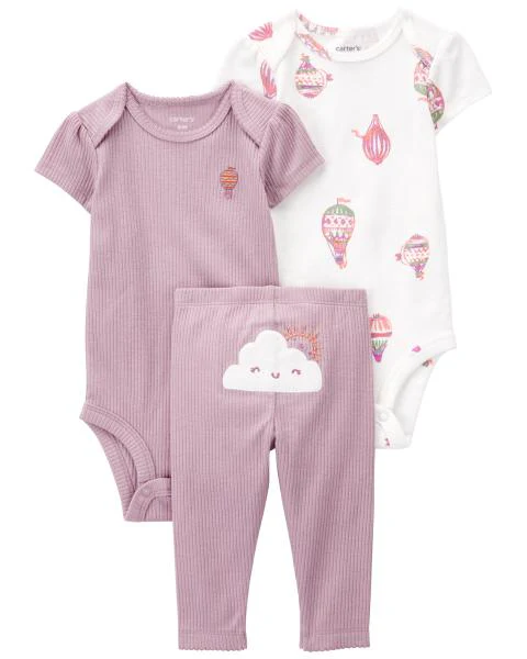 Carter's 3-Piece Cloud Little Character Set