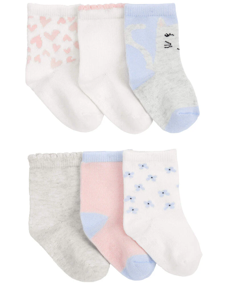 Carter's 6-Pack Socks