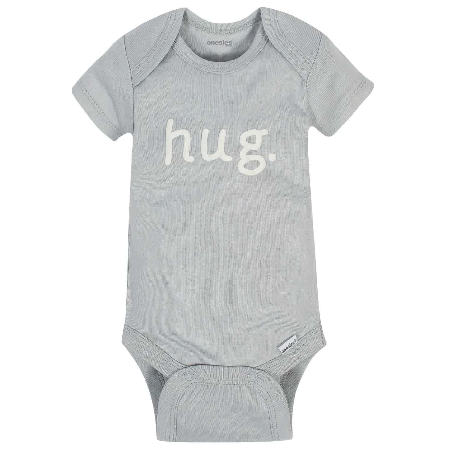 8-Pack Baby Neutral Words Onesies Brand Bodysuits