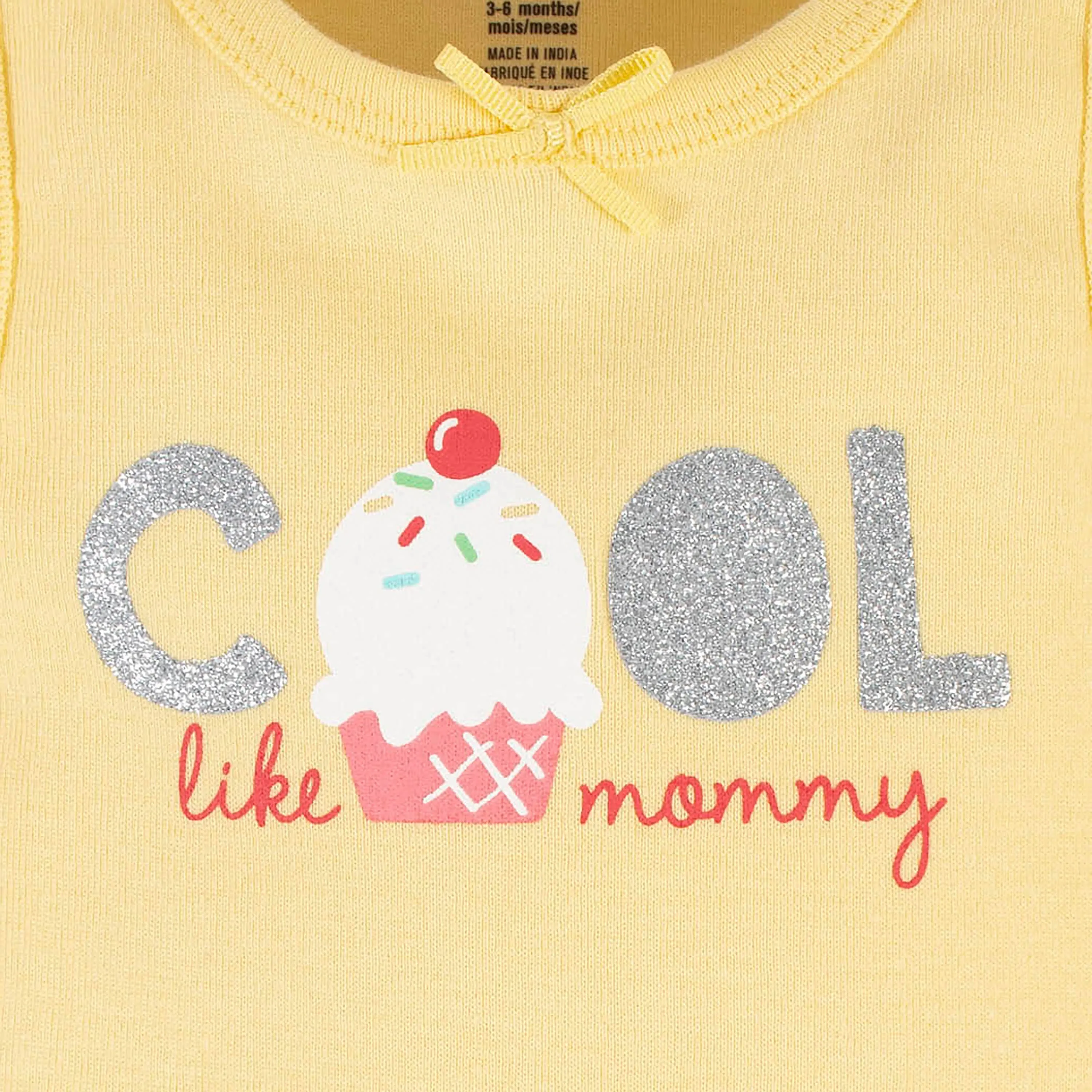 4-Pack Baby Girls Dots Of Rainbows Tank Onesies Bodysuits