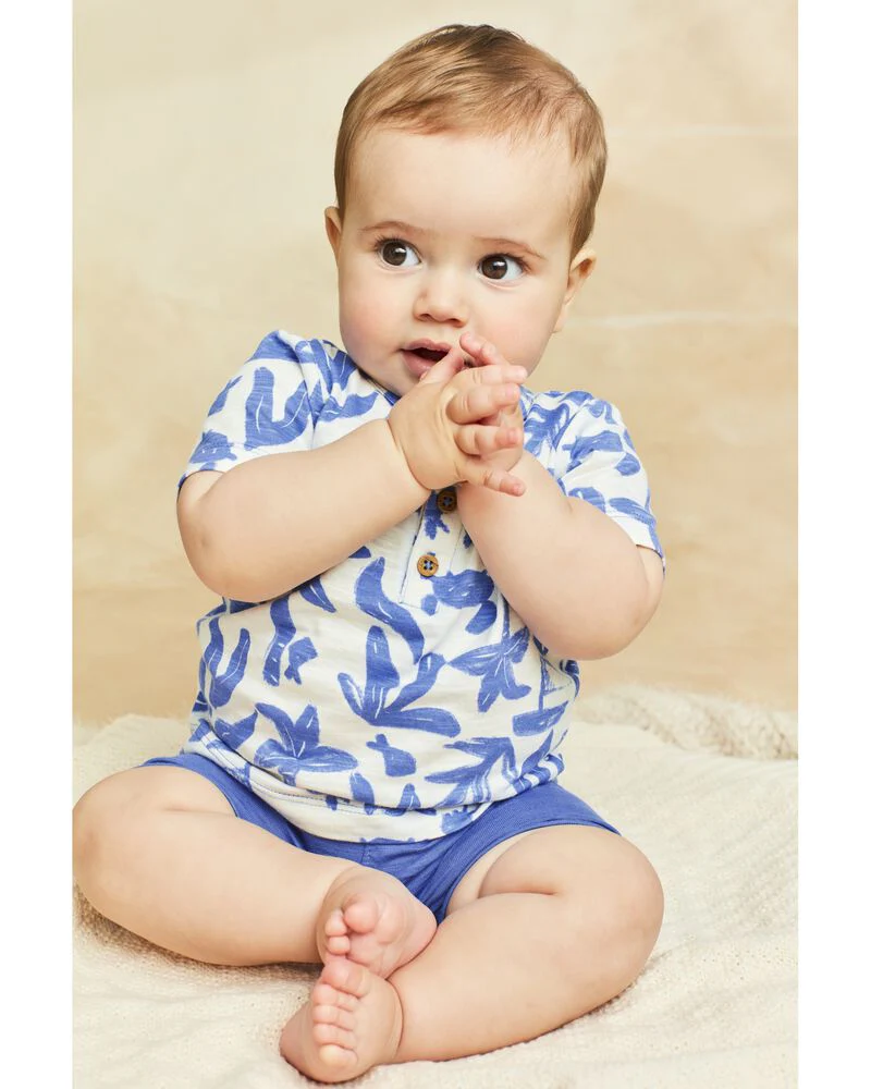 Carter's 3-Piece Whale Little Short Set