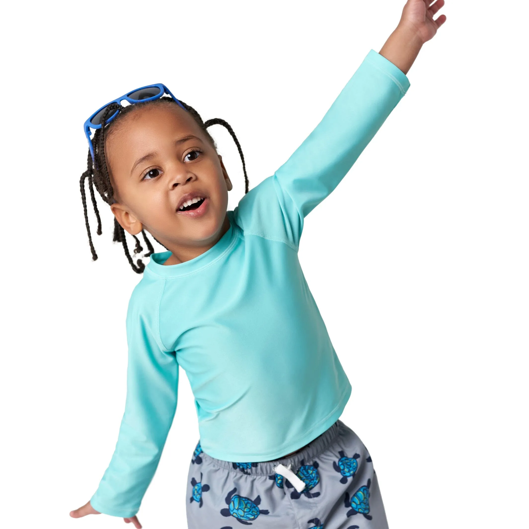 Baby & Toddler Neutral Aqua Rashguard