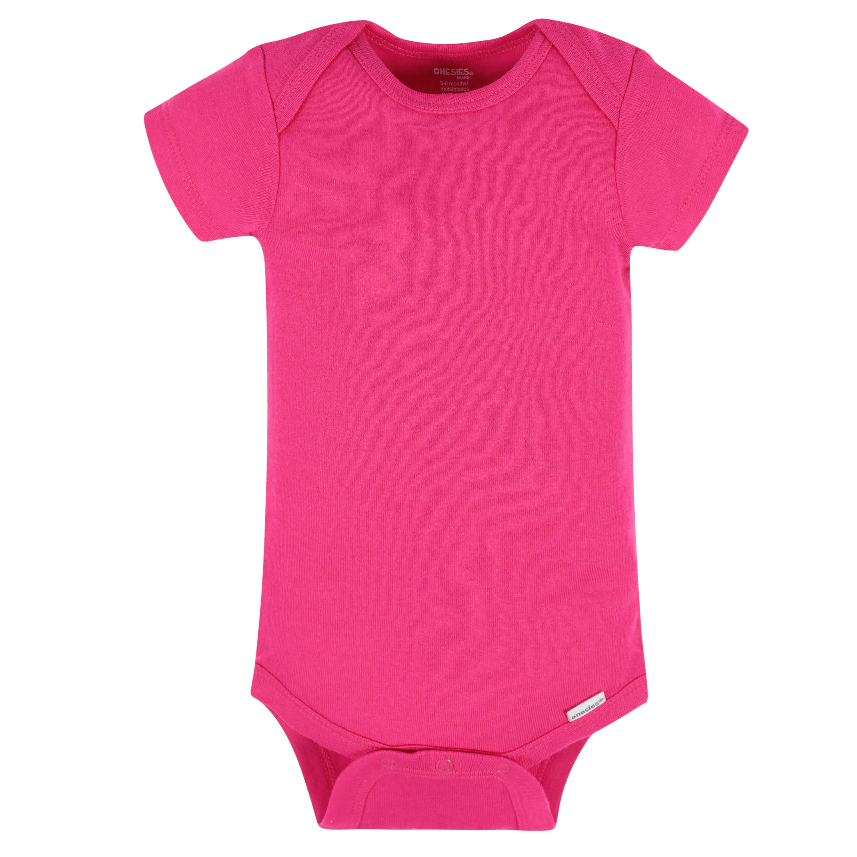8-Pack Baby Neutral Pastel Rainbow Short Sleeve Onesies Bodysuits