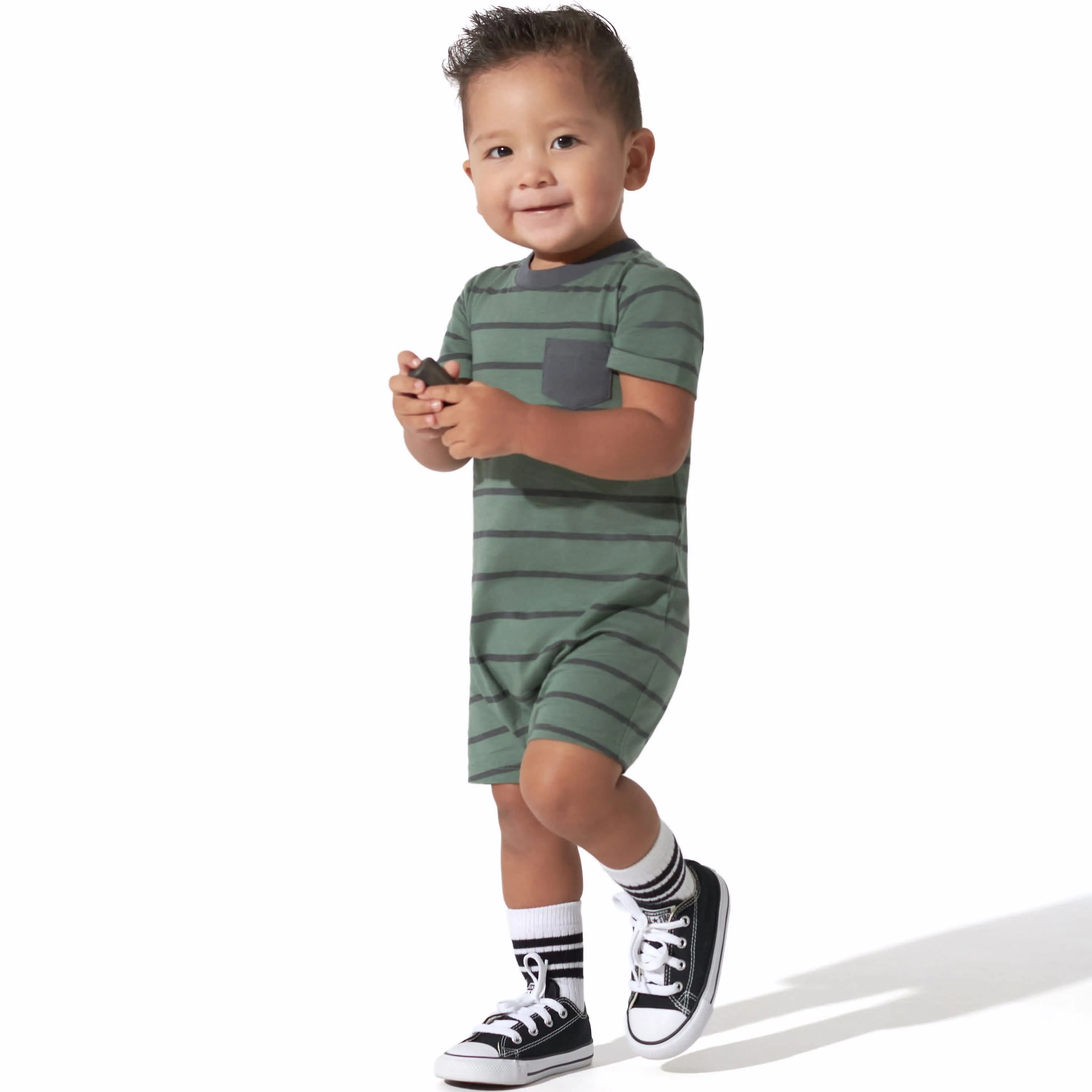 3-Pack Baby Boys Unbearably Cute Rompers