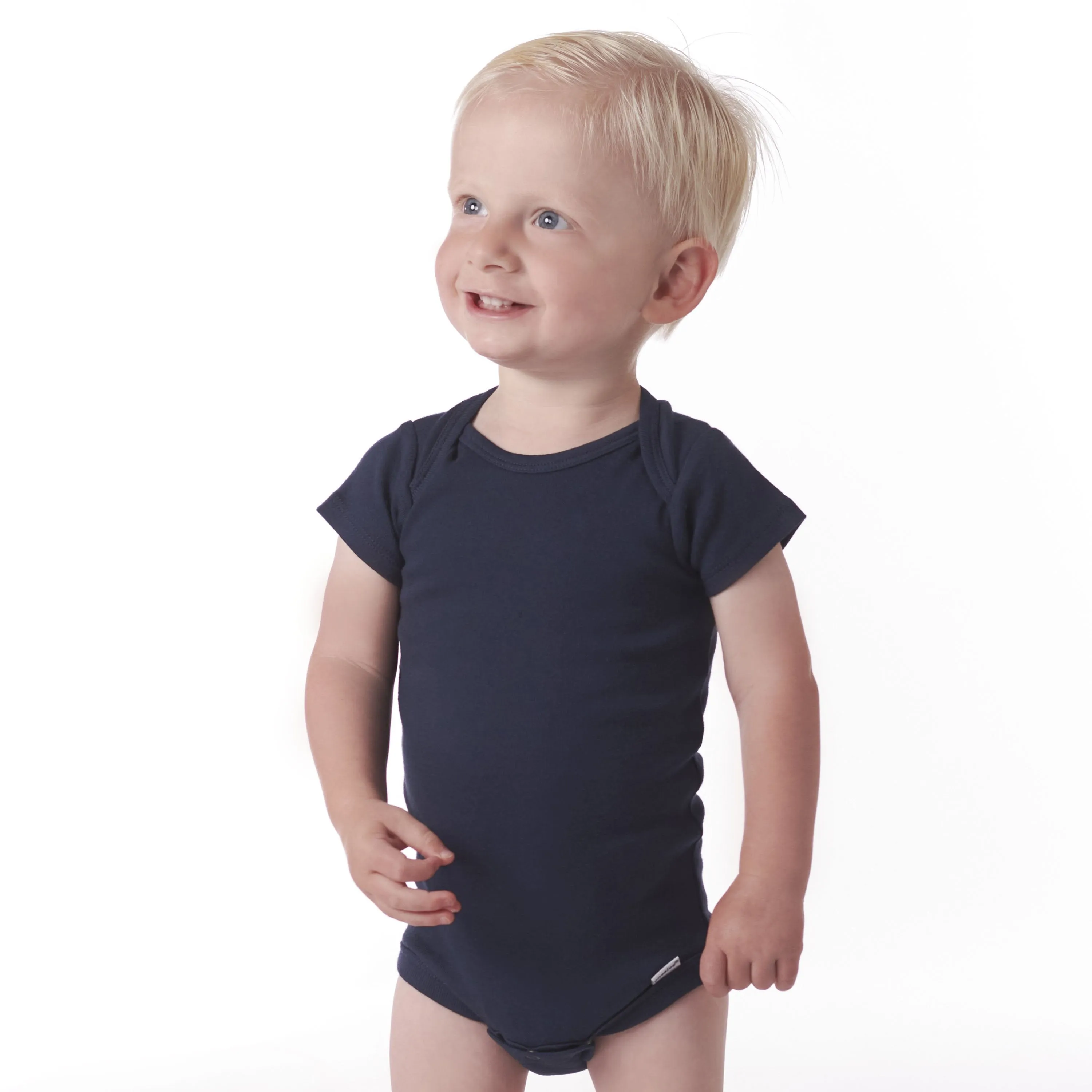 5-Pack Baby Navy Onesies Bodysuits