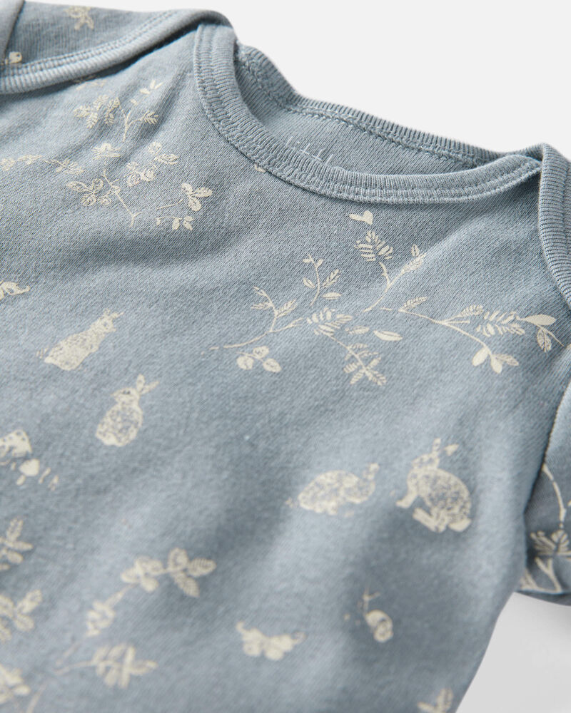 LITTLE PLANET Baby 3-Pack Organic Cotton Rib Bodysuits