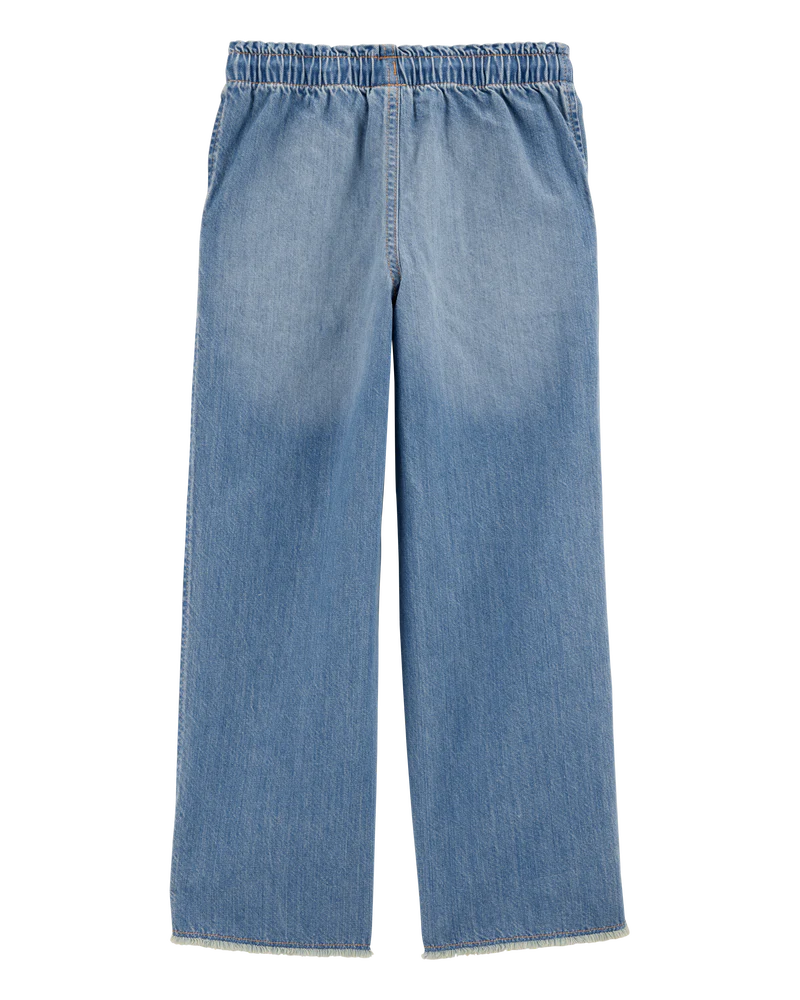 Oshkosh Kid Pull-On Wide Leg Denim Pant