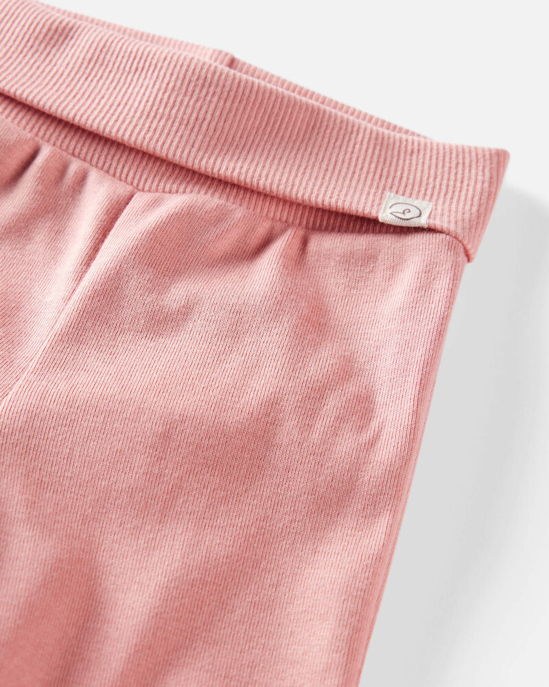 LITTLE PLANET Baby 2-Pack Organic Cotton Grow-With-Me Joggers