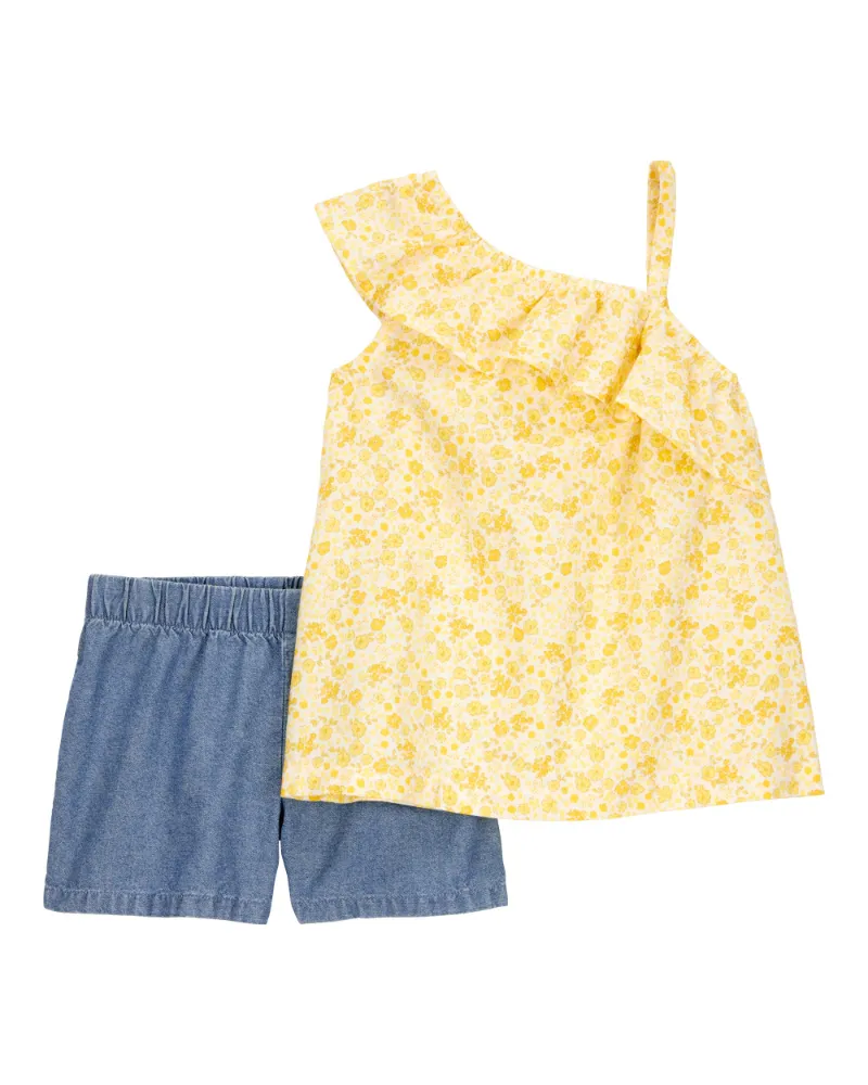 Carter's Floral Shorts 2-Piece Set