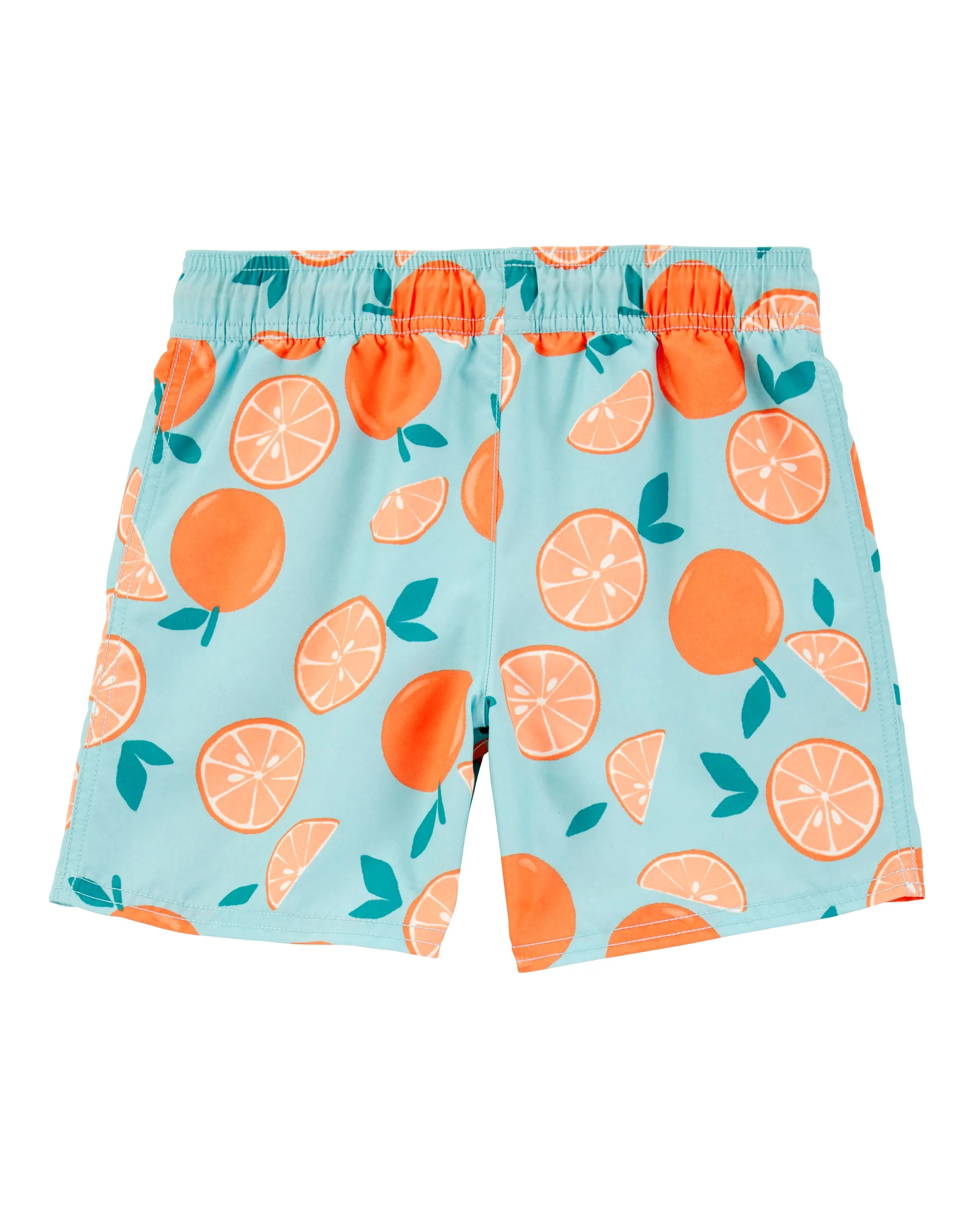 Carter's Orange Print Swimsuit Trunk