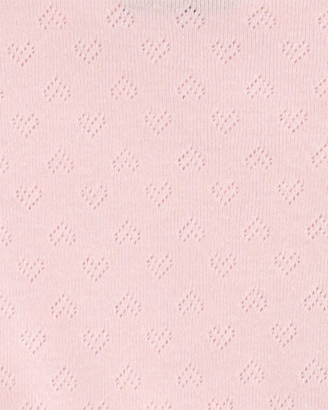 Carter's Baby 4-Piece Long-Sleeve Pointelle Bodysuits