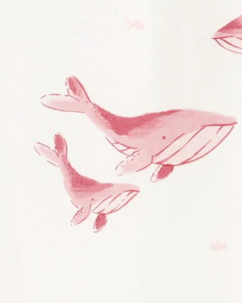 Carter's Whale Print One Piece ECOVERO Pyjama