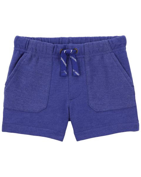Carter's Toddler Pull-On Reverse Pockets French Terry Shorts