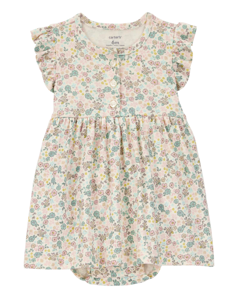 Carter's Baby 2-Piece Floral Dress Cardigan Set