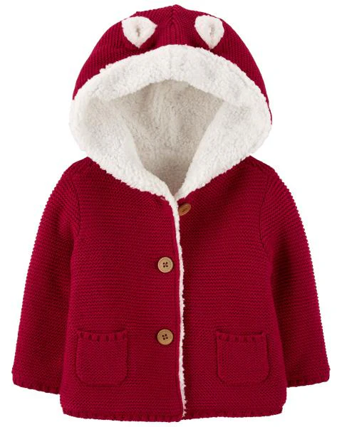 Carter's Baby Sherpa-Lined Cardigan