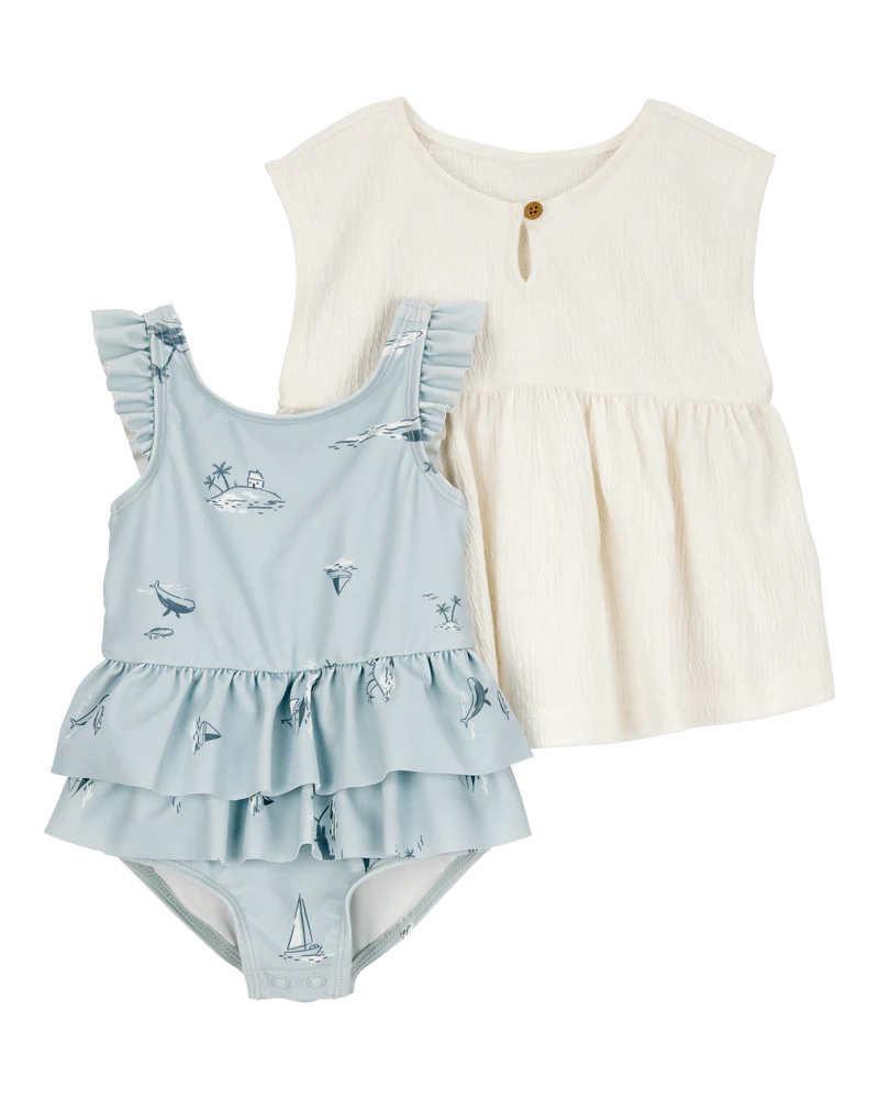 Carter's Baby 2-Piece Swimsuit & Cover-Up Set