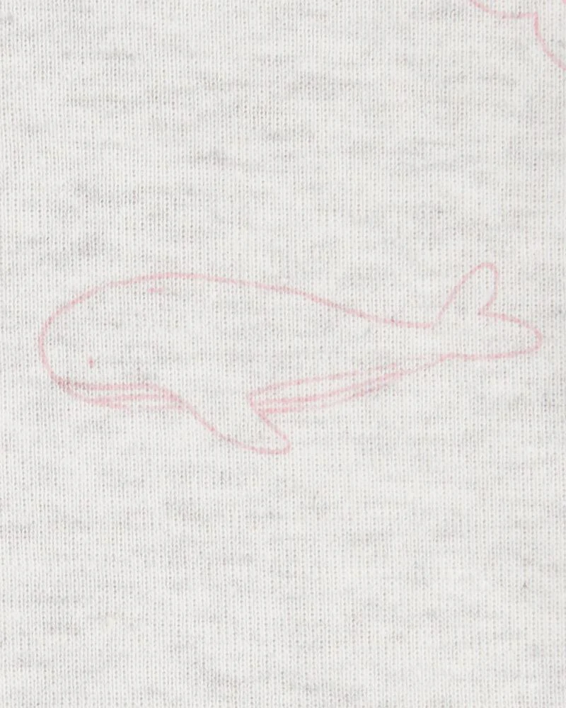 Carter's Baby 5-Pack Seahorse Short-Sleeve Bodysuits