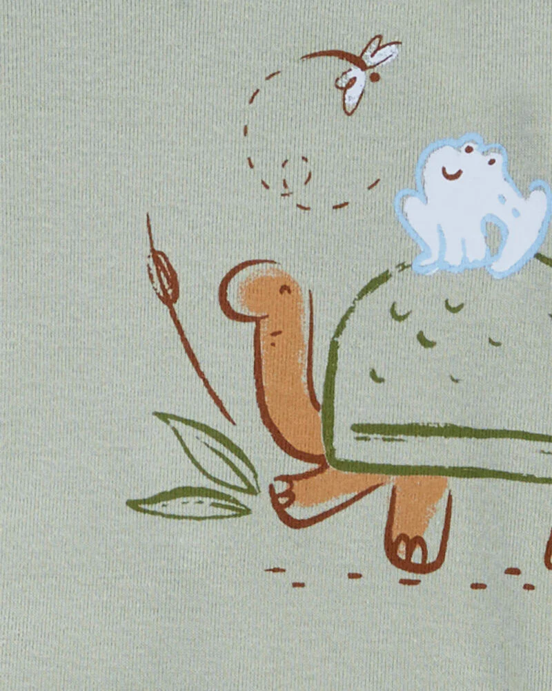 Carter's Baby Green Turtle 3-Piece Sleep And Play Set