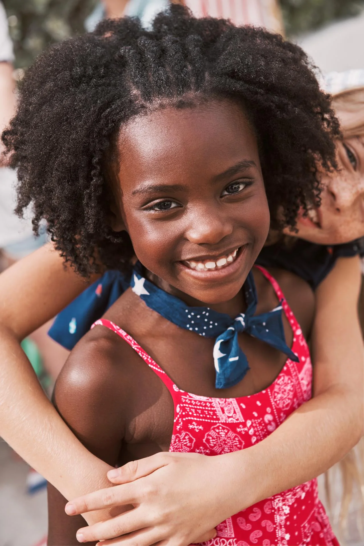 Oshkosh Knit Romper Red Bandana