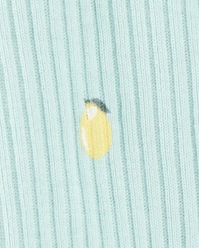 Carter's Baby 2-Piece Lemon 2-Way Zip Sleeper