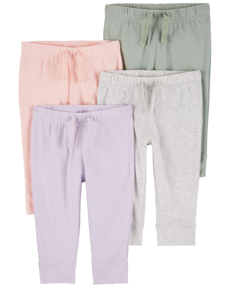 Carter's Baby 4-Pack Pull-On Pants