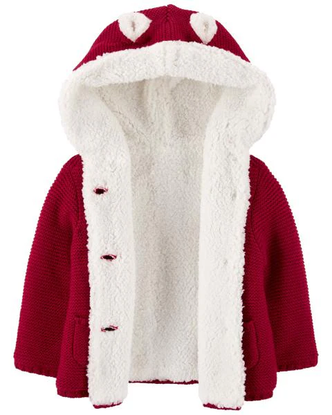 Carter's Baby Sherpa-Lined Cardigan