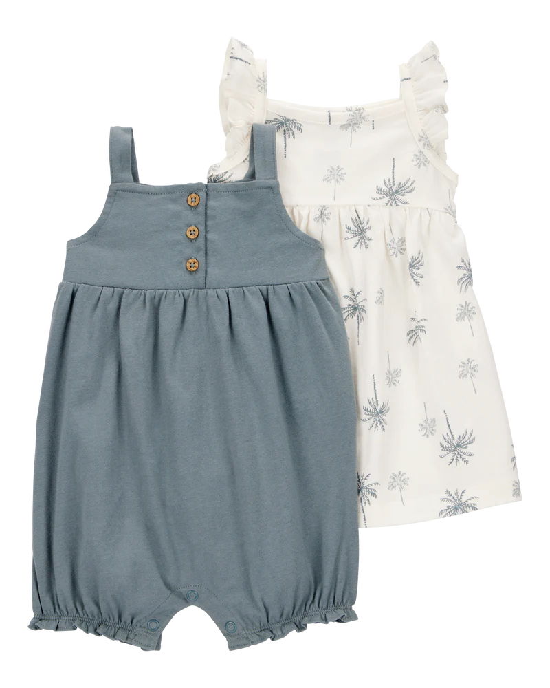 Carter's Baby 2-Piece Dress & Romper Set