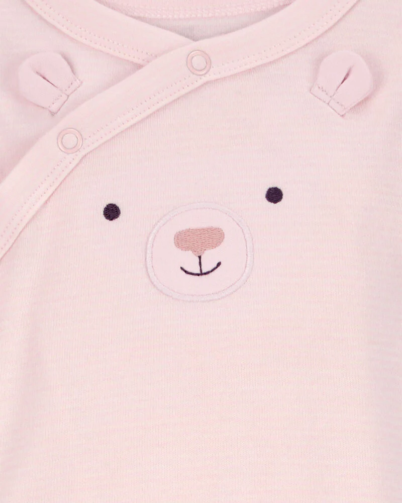 Carter's Baby Bear Snap-Up Cotton Sleep & Play