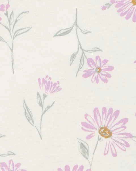 Carter's Baby 4-Pack Floral Long-Sleeve Bodysuits