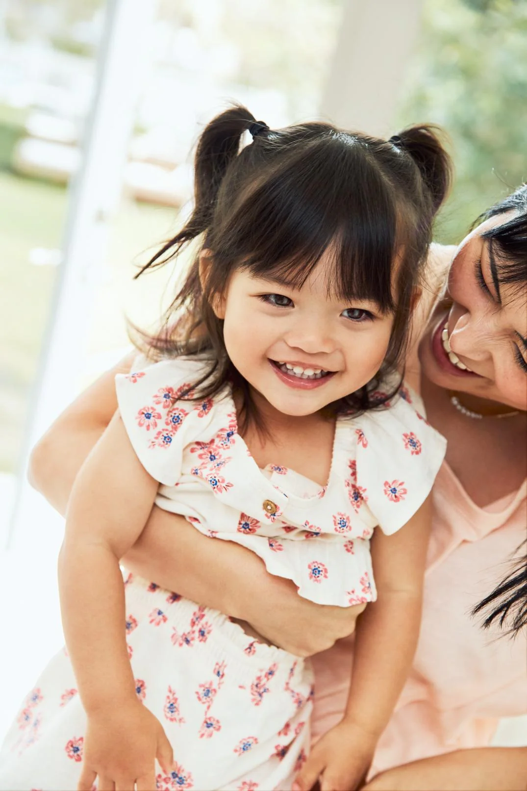 Carter's Floral LENZING™ ECOVERO™  Linen Top with Flare Pants
