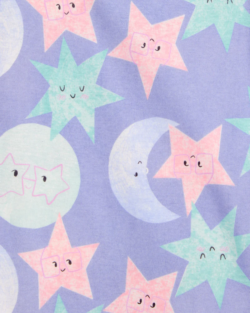 Carter's Baby 4-Piece Moon 100% Snug Fit Cotton Pyjamas