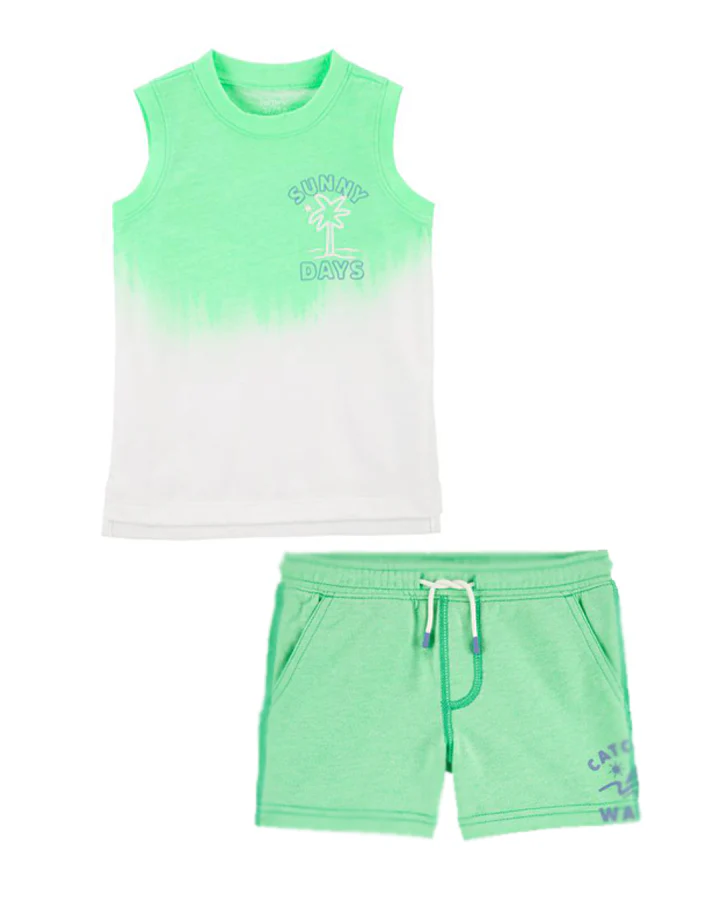 Carter's Toddler 2-Piece Sunny Days Tank Top & Short Set