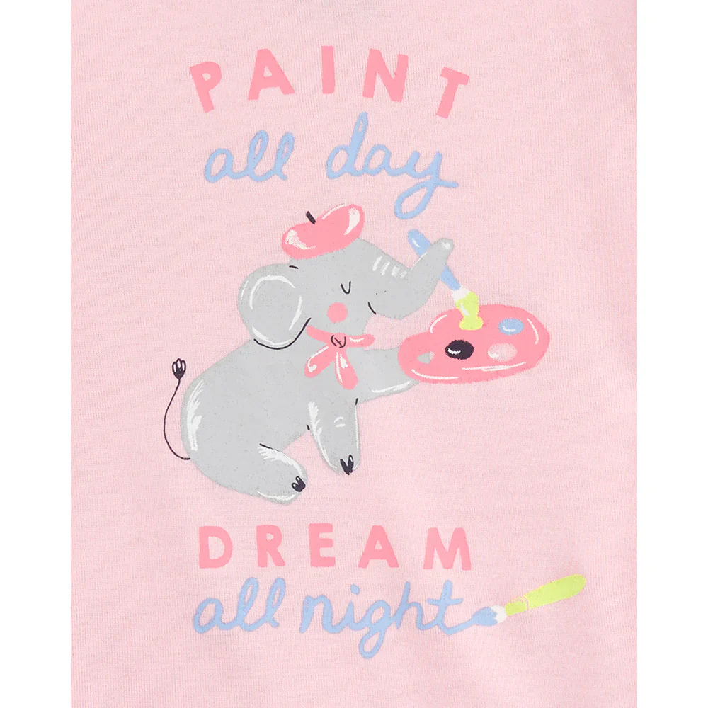 Carter's Baby 4-Piece Elephant 100% Snug Fit Cotton Pajamas