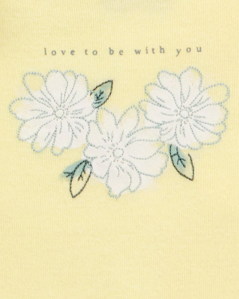 Carter's Baby 5-Pack Short-Sleeve Lemon Bodysuits