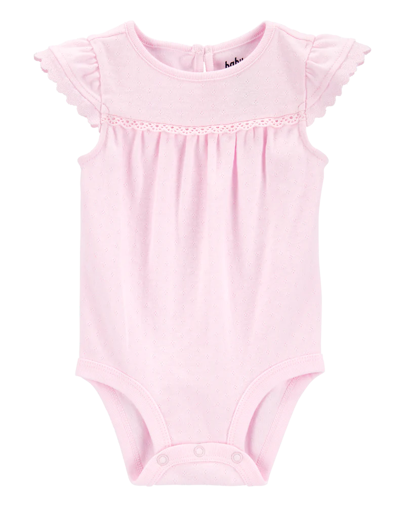 Oshkosh Baby Cotton Pointelle Bodysuit