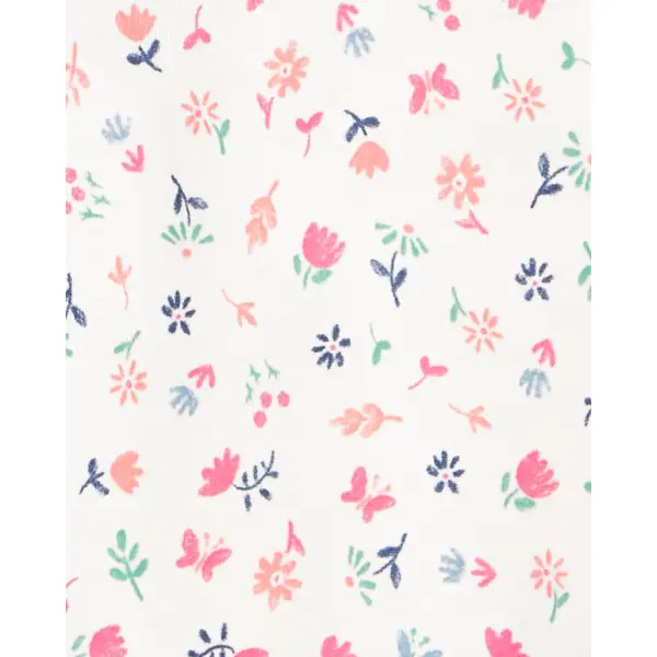 Carter's Baby 5-Pack Floral Short-Sleeve Bodysuits