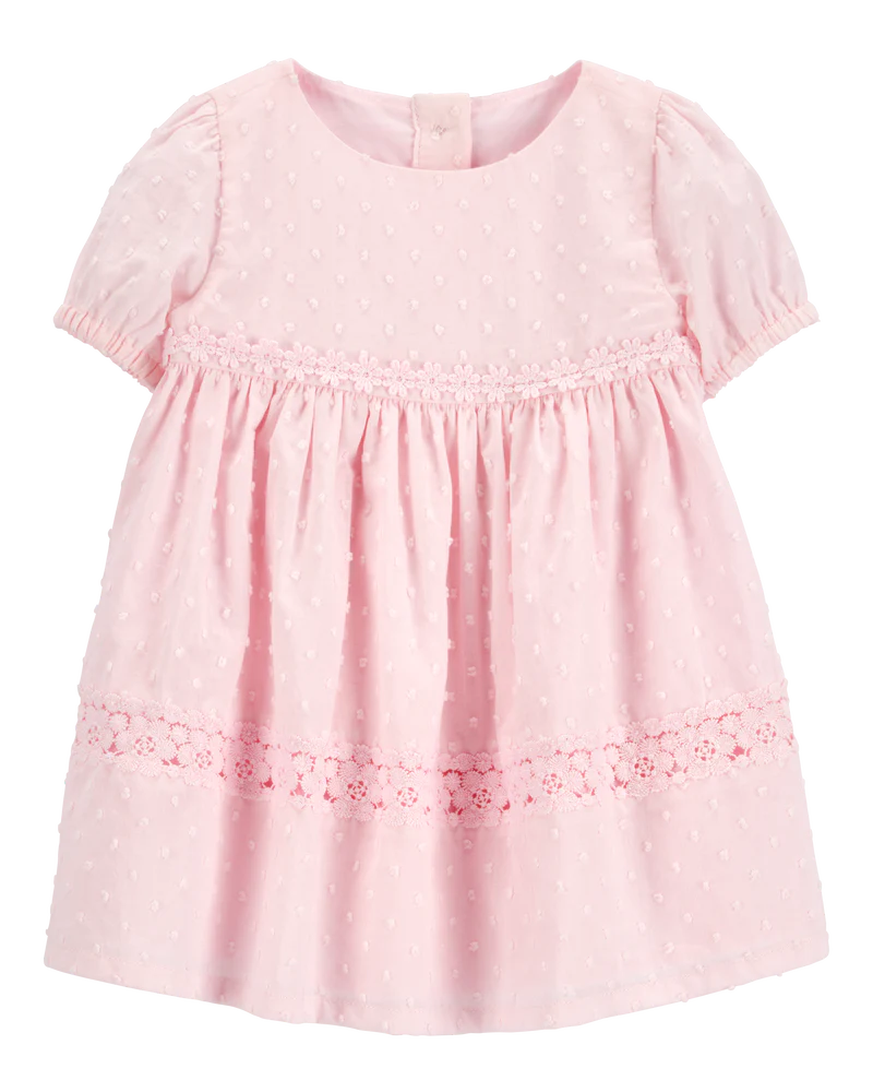 Oshkosh Baby Textured Babydoll Dress