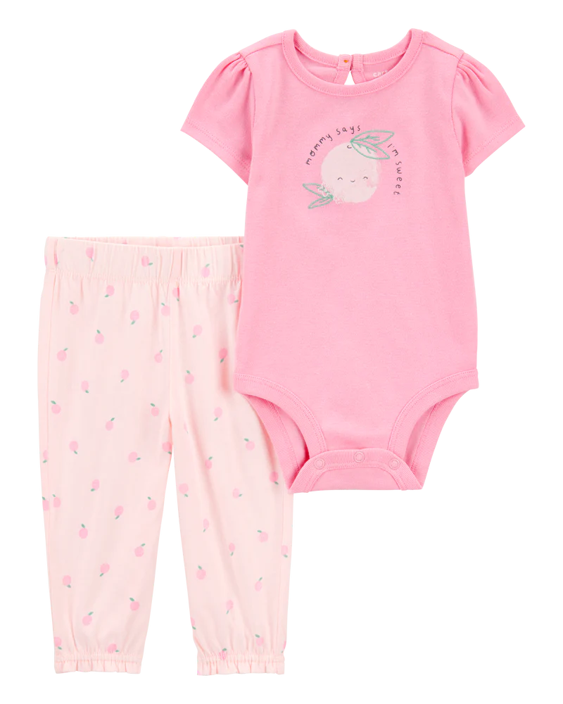 Carter's Baby 2-Piece Mommy Bodysuit Pant Set