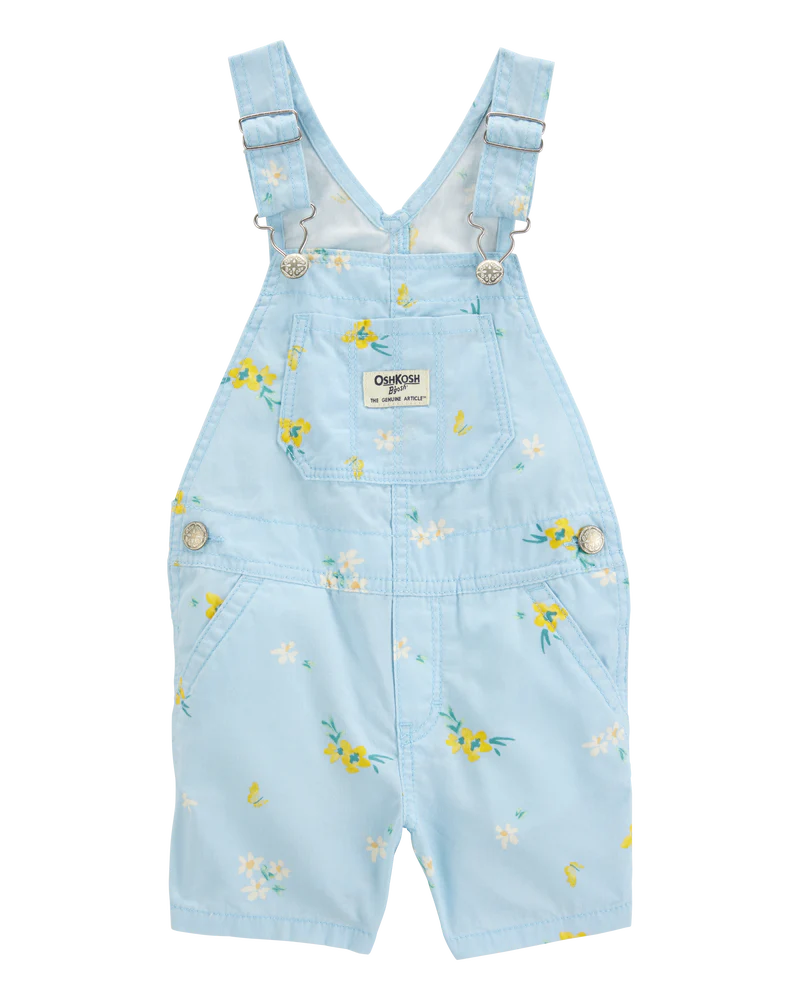 Oshkosh Baby Floral Striped Shortall