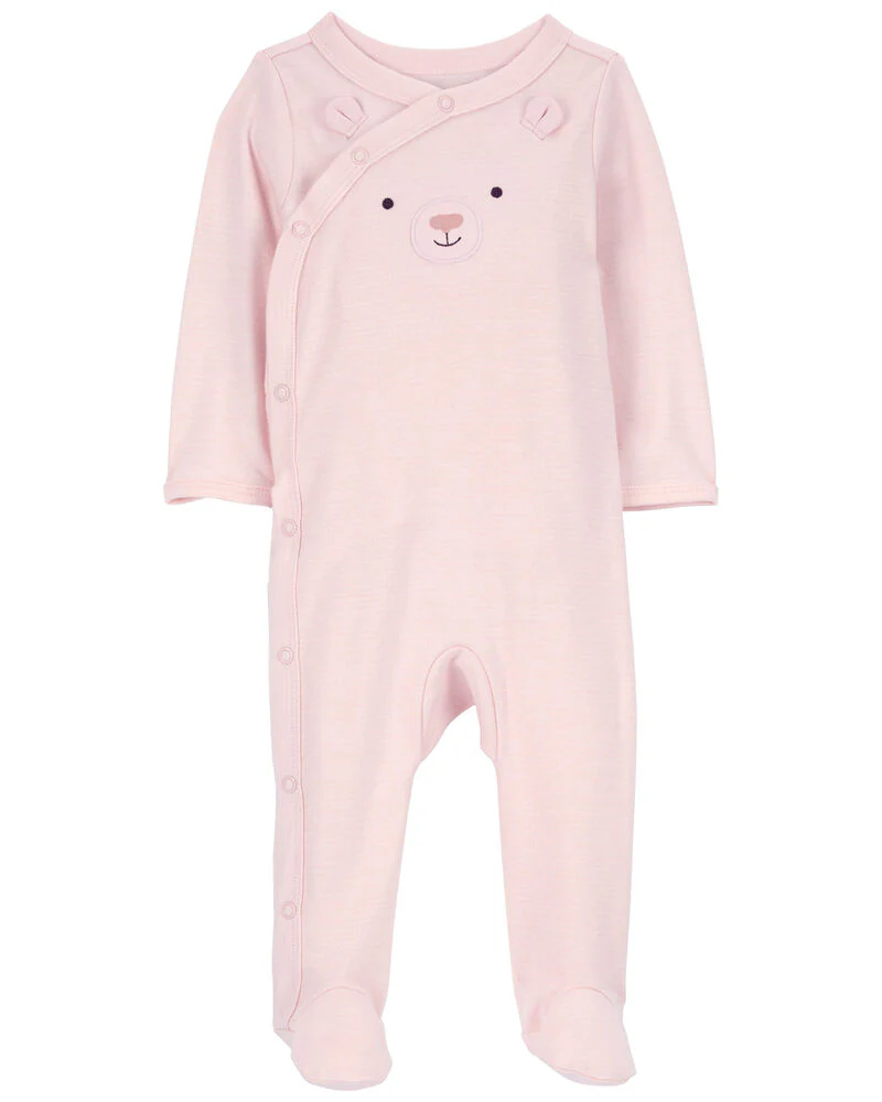 Carter's Baby Bear Snap-Up Cotton Sleep & Play