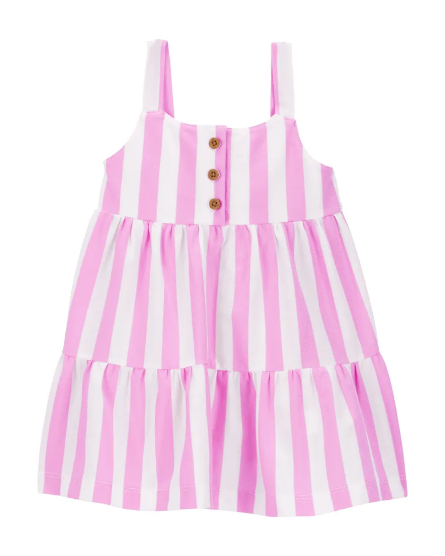 Carter's Stripe Sleeveless Tank Dress