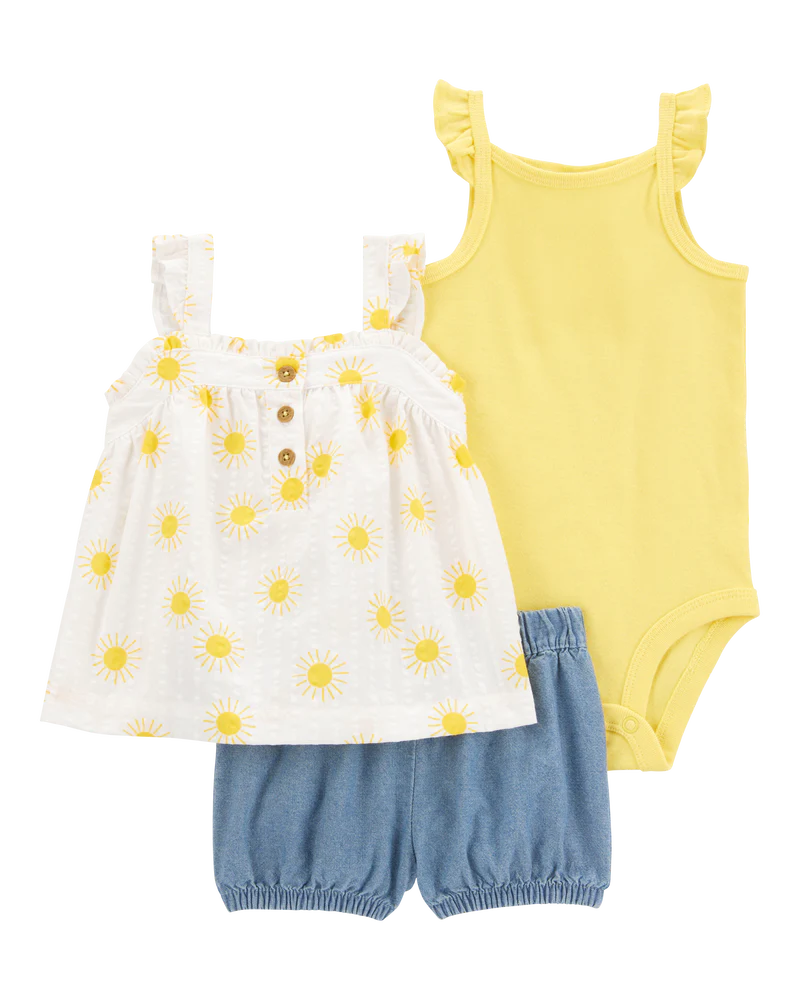 Carter's Baby 3-Piece Little Short Set