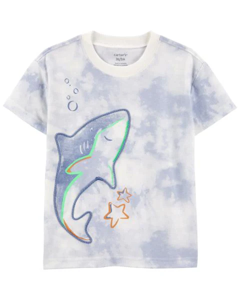 Carter's Toddler 2-Piece Shark Tee & Short Set