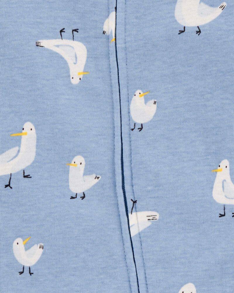 Carter's Baby 2-Piece Striped Pelican 2-Way Zip Sleep and Play