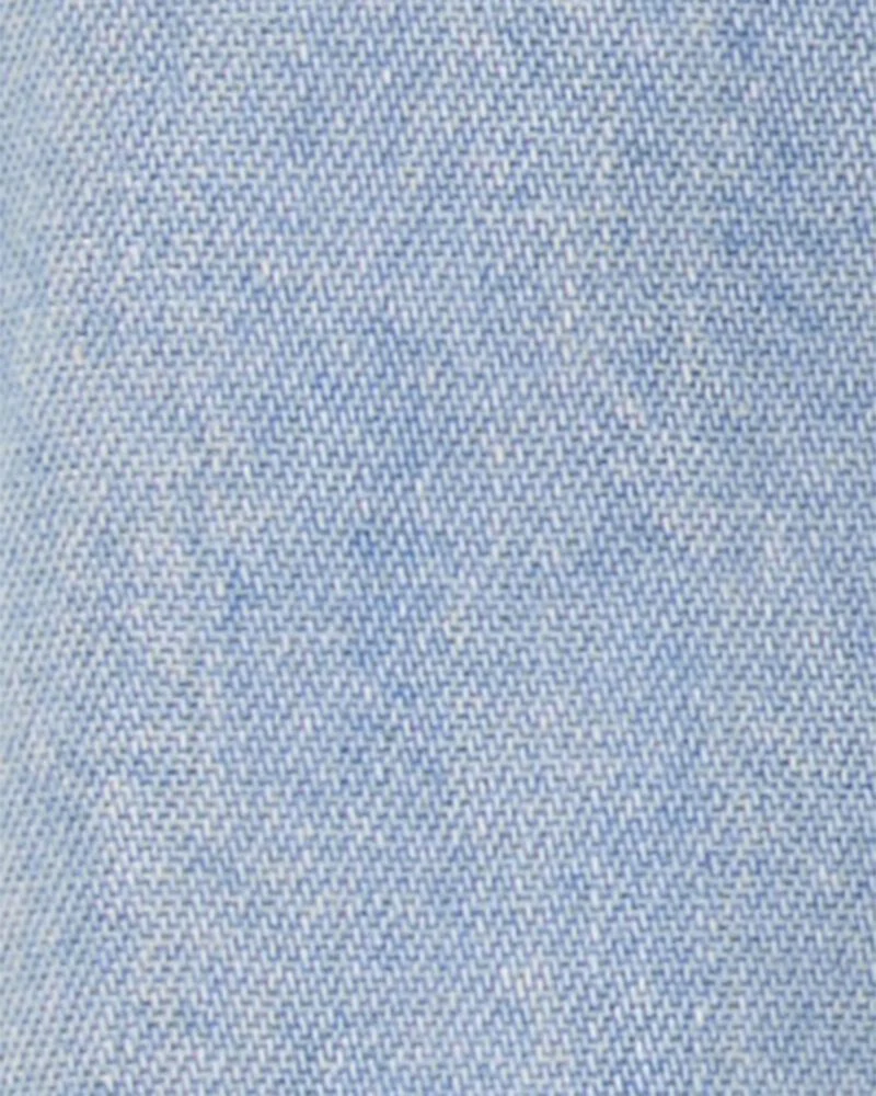 Carter's Baby Chambray Flutter Romper